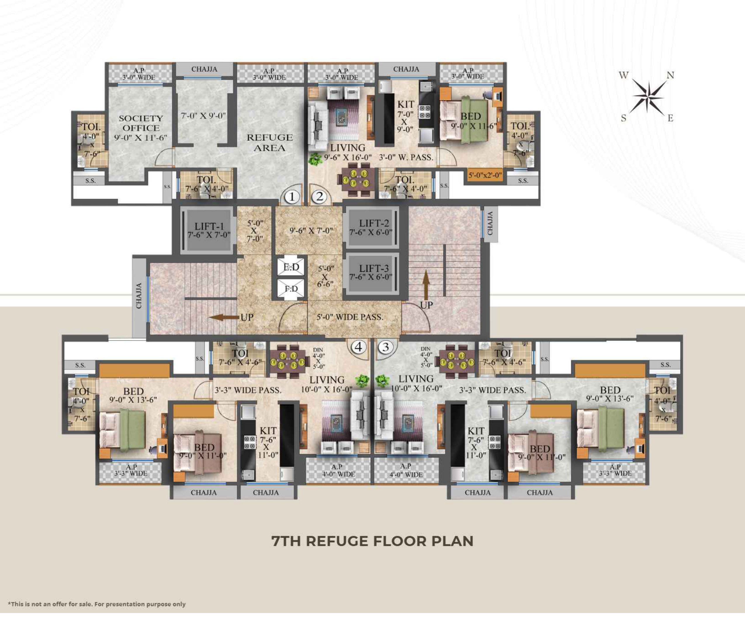 Bhutra and Balaji Sky Heights