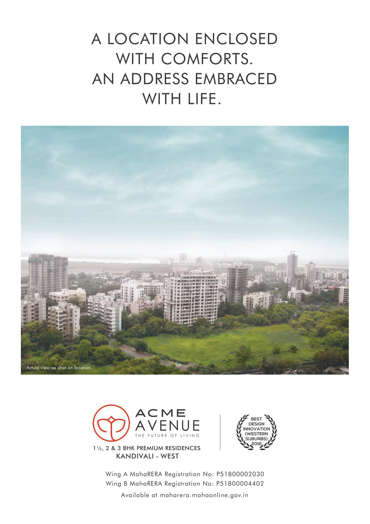 Acme Avenue in Kandivali West, Mumbai