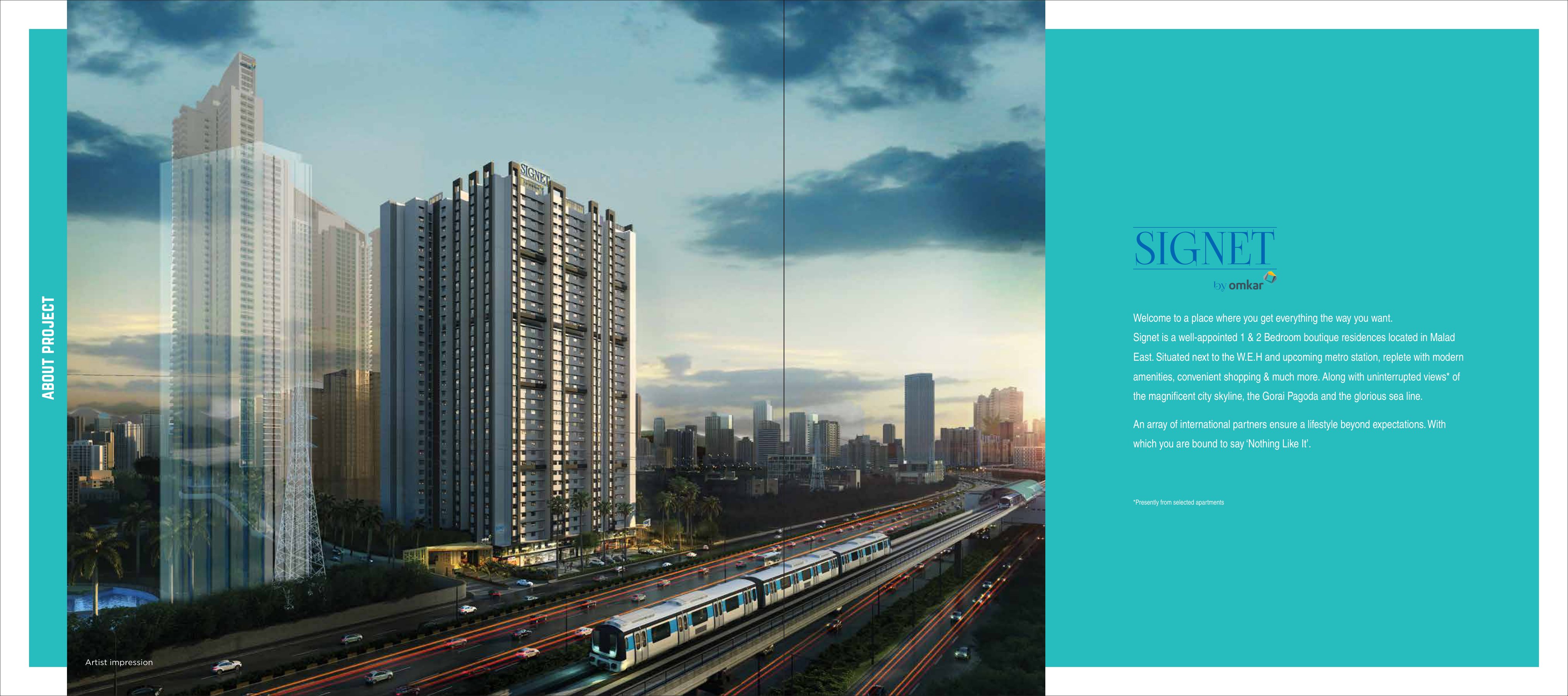 Omkar Signet in Malad East, Mumbai
