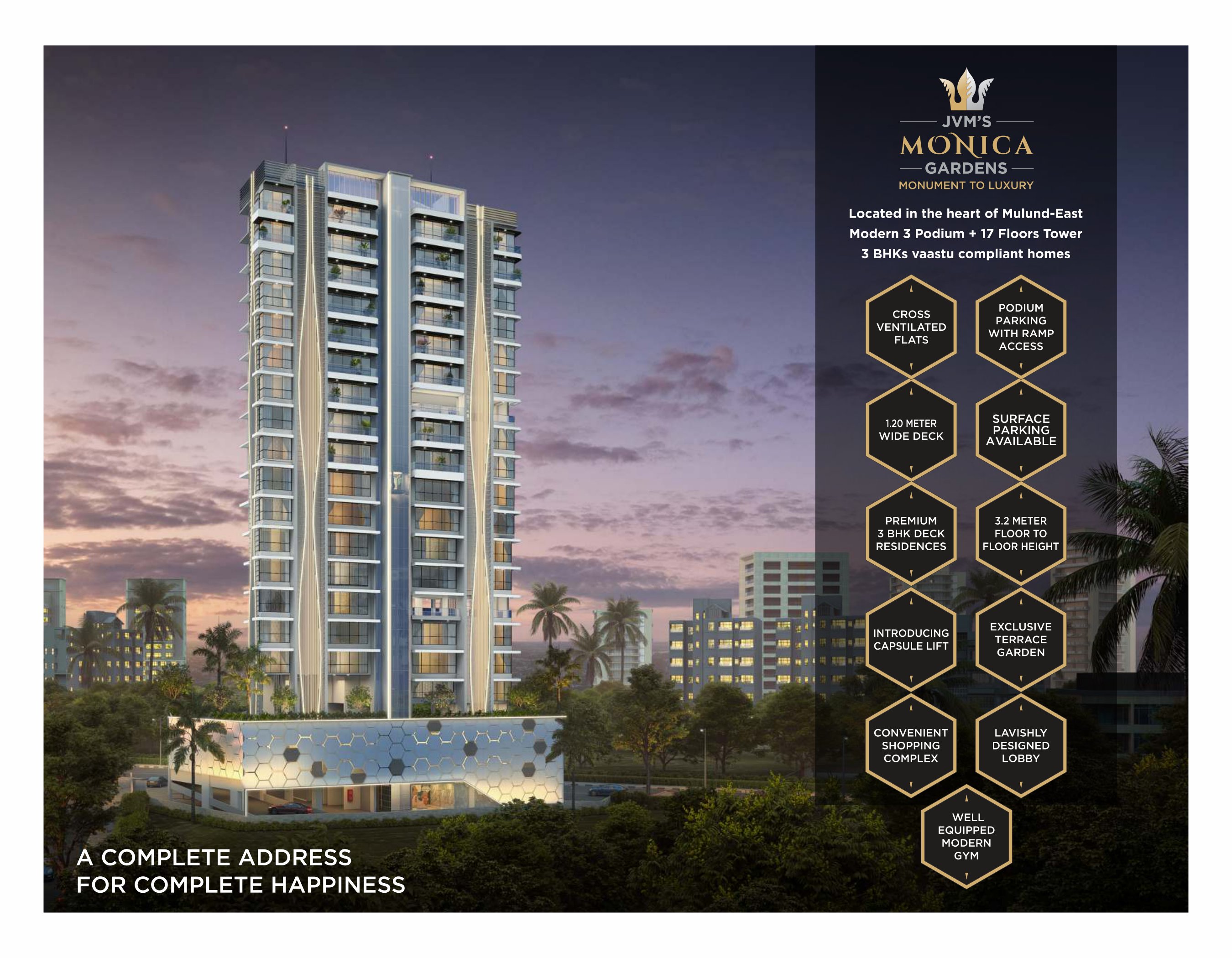 JVMs Monica Gardens in Mulund East, Mumbai