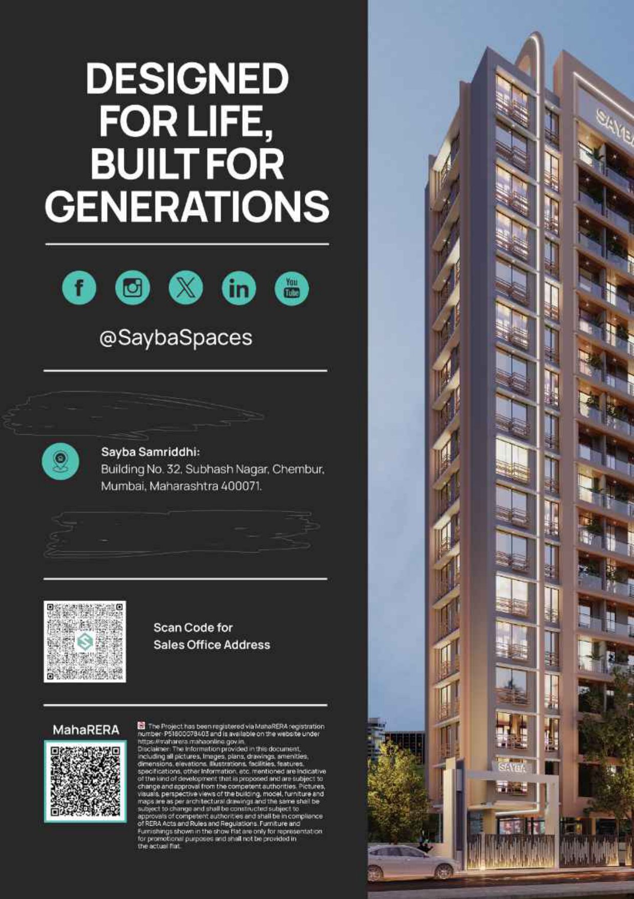 Sayba Samriddhi in Chembur East, Mumbai
