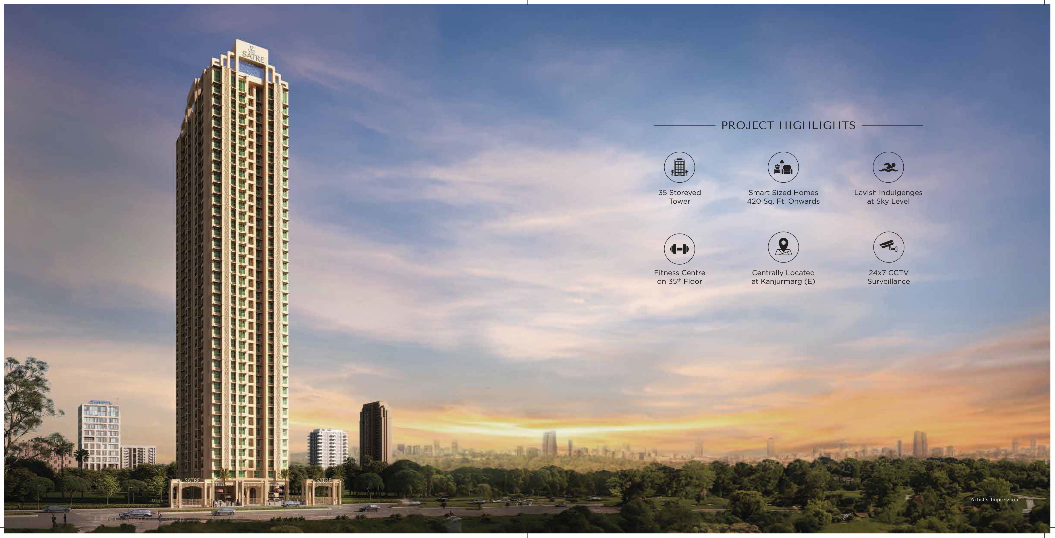Satre Happynest in Kanjurmarg East, Mumbai