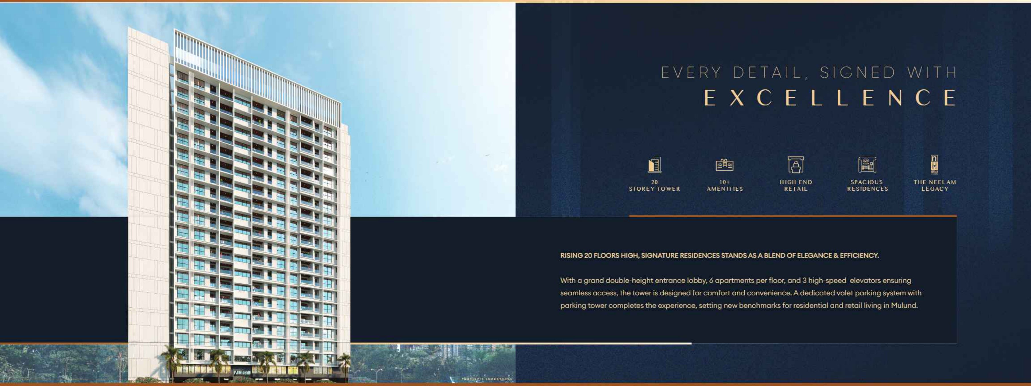 Neelam Signature Residences By C.K.V in Mulund East, Mumbai