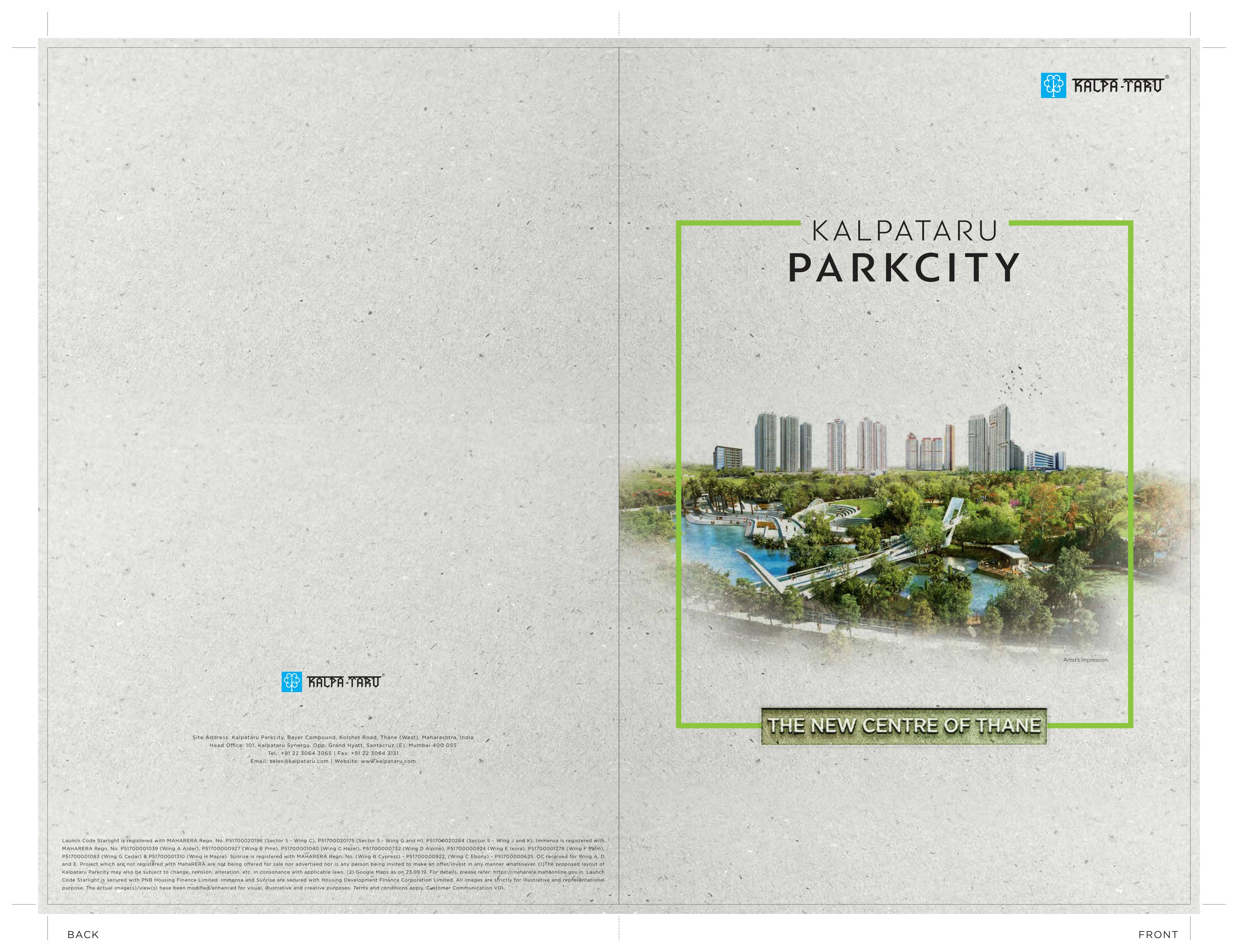 Kalpataru Parkcity in Kolshet Road, Thane