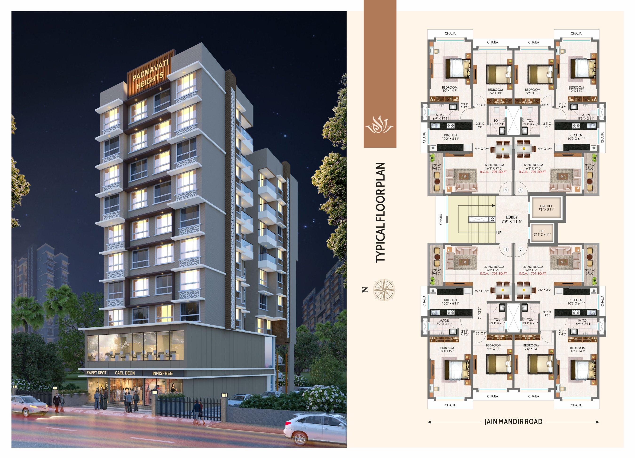 G Apple Padmavati Heights