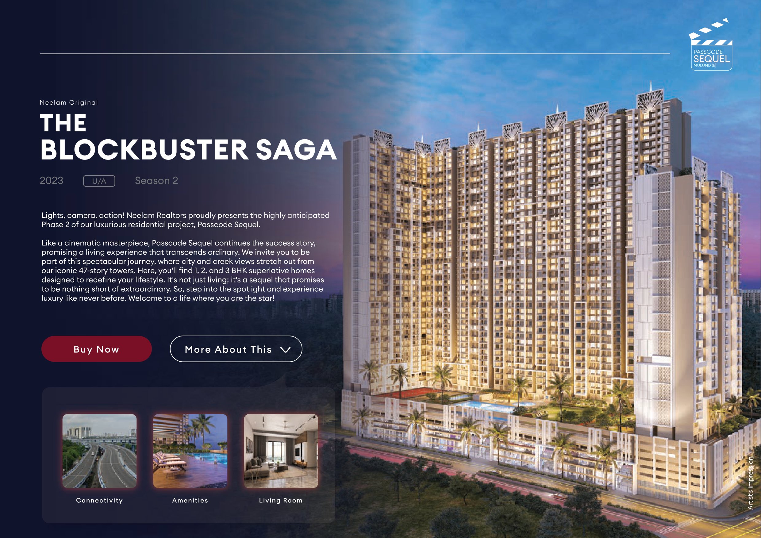 Neelam Supremo Phase I Salvia D Wing in Mulund East, Mumbai