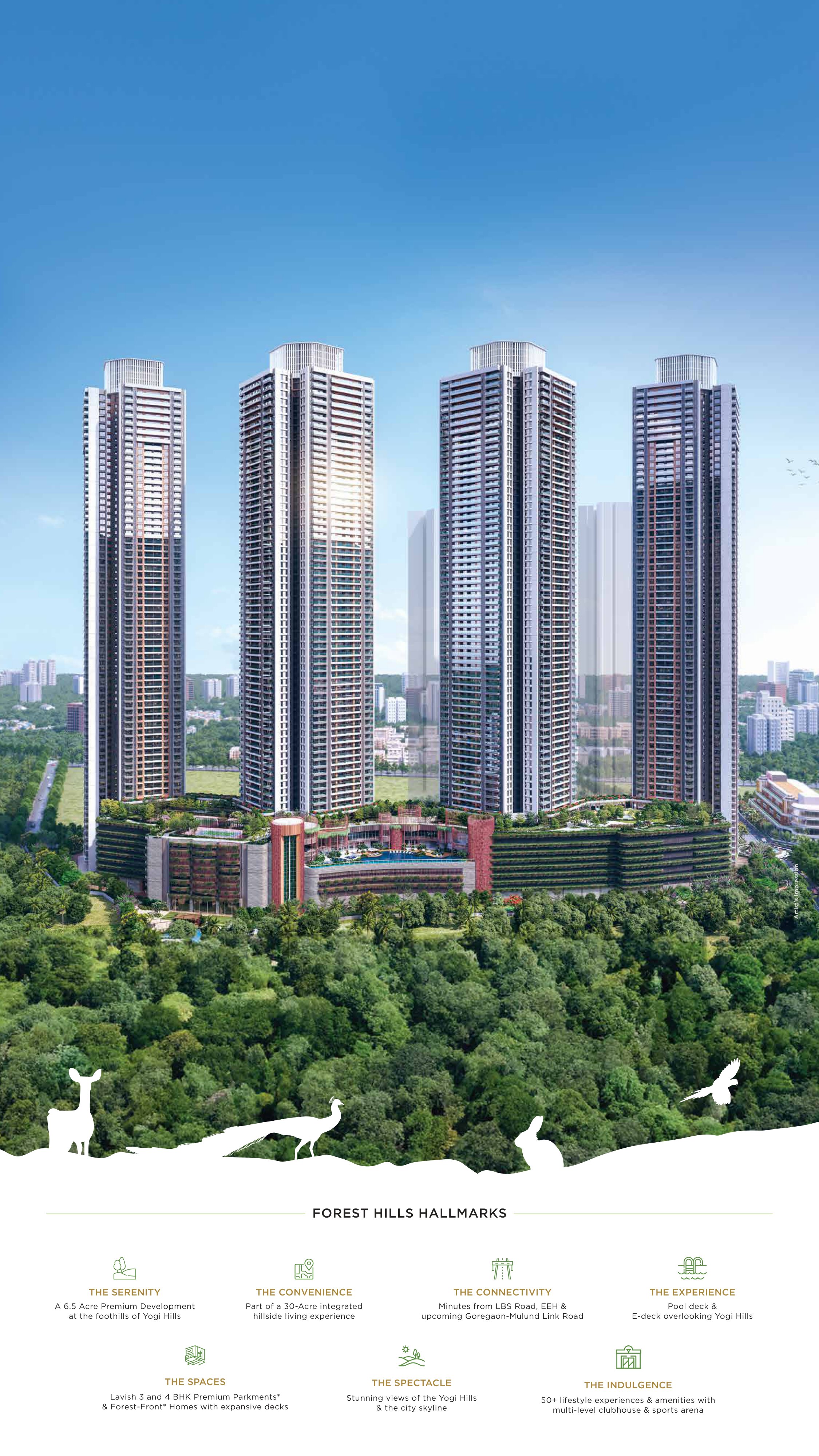 Prestige Forest Hills in Mulund West, Mumbai