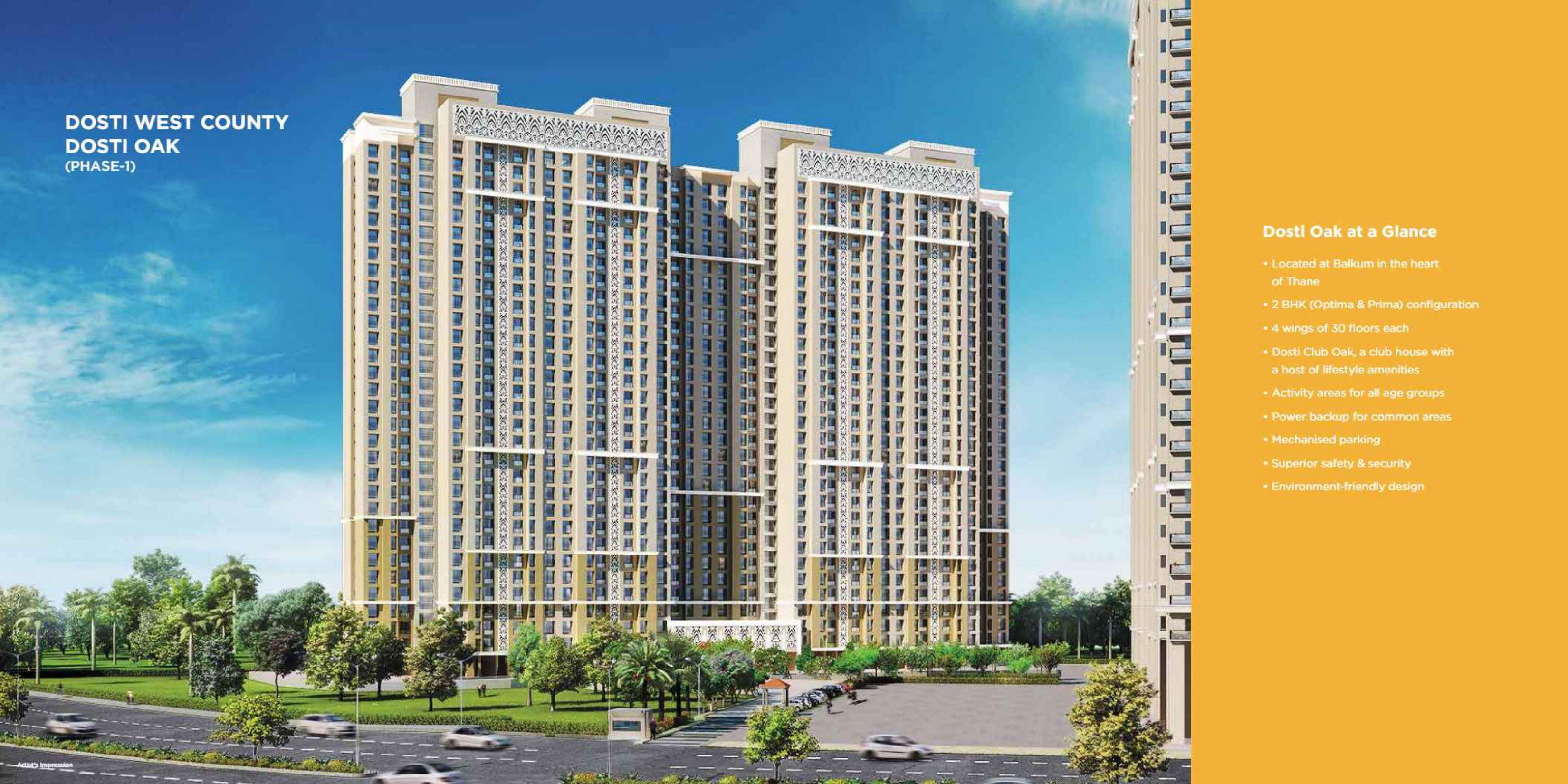 Dosti West County Phase 7 Dosti Willow in Thane West, Thane