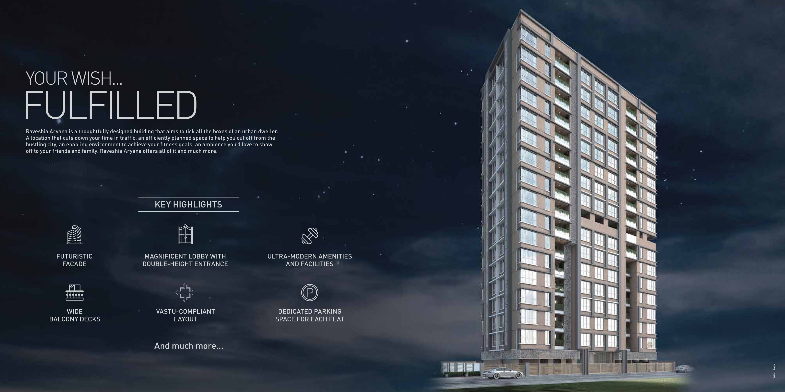 Raveshia Aryana Heights in Ghatkopar East, Mumbai