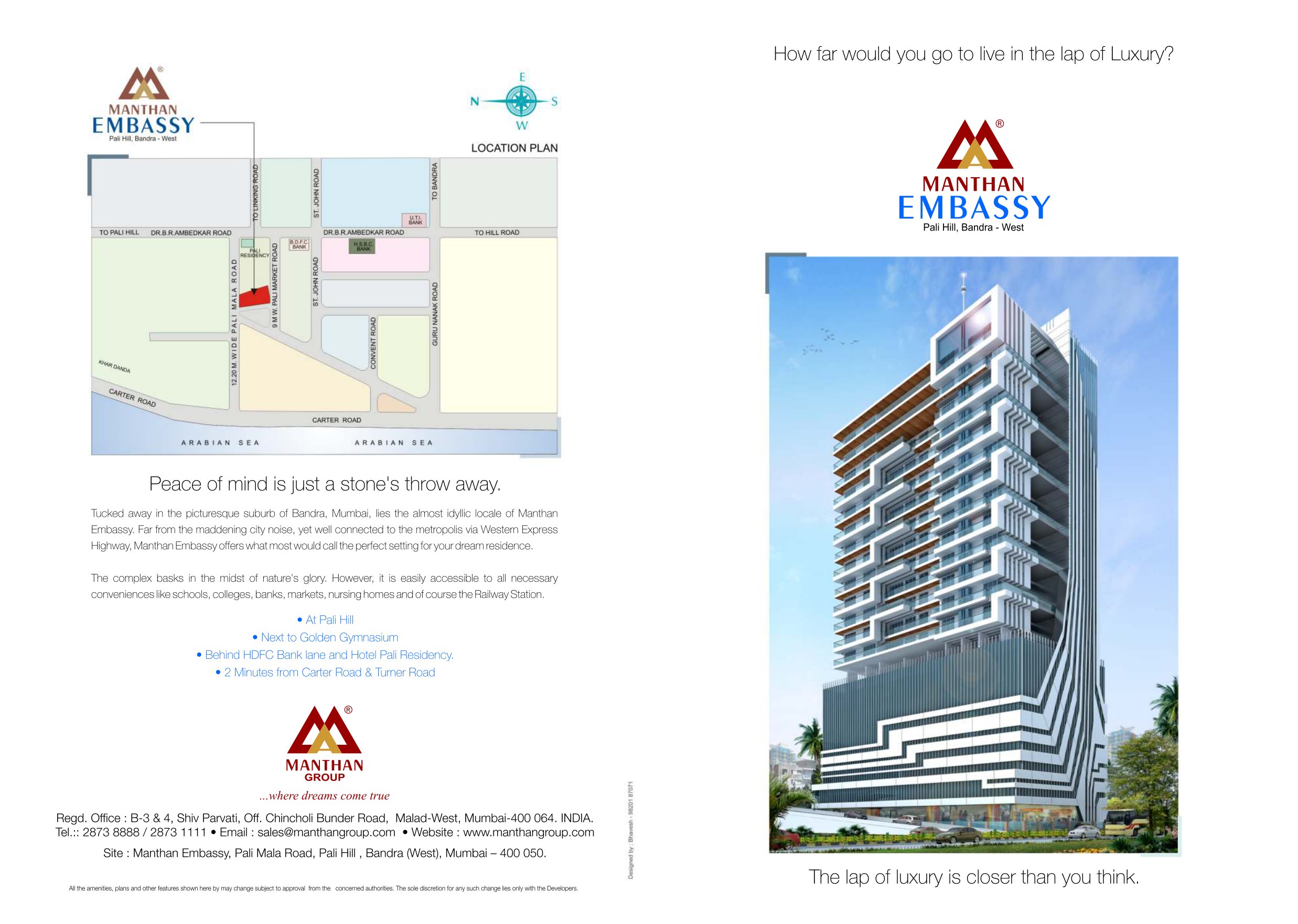 Manthan Embassy in Bandra West, Mumbai