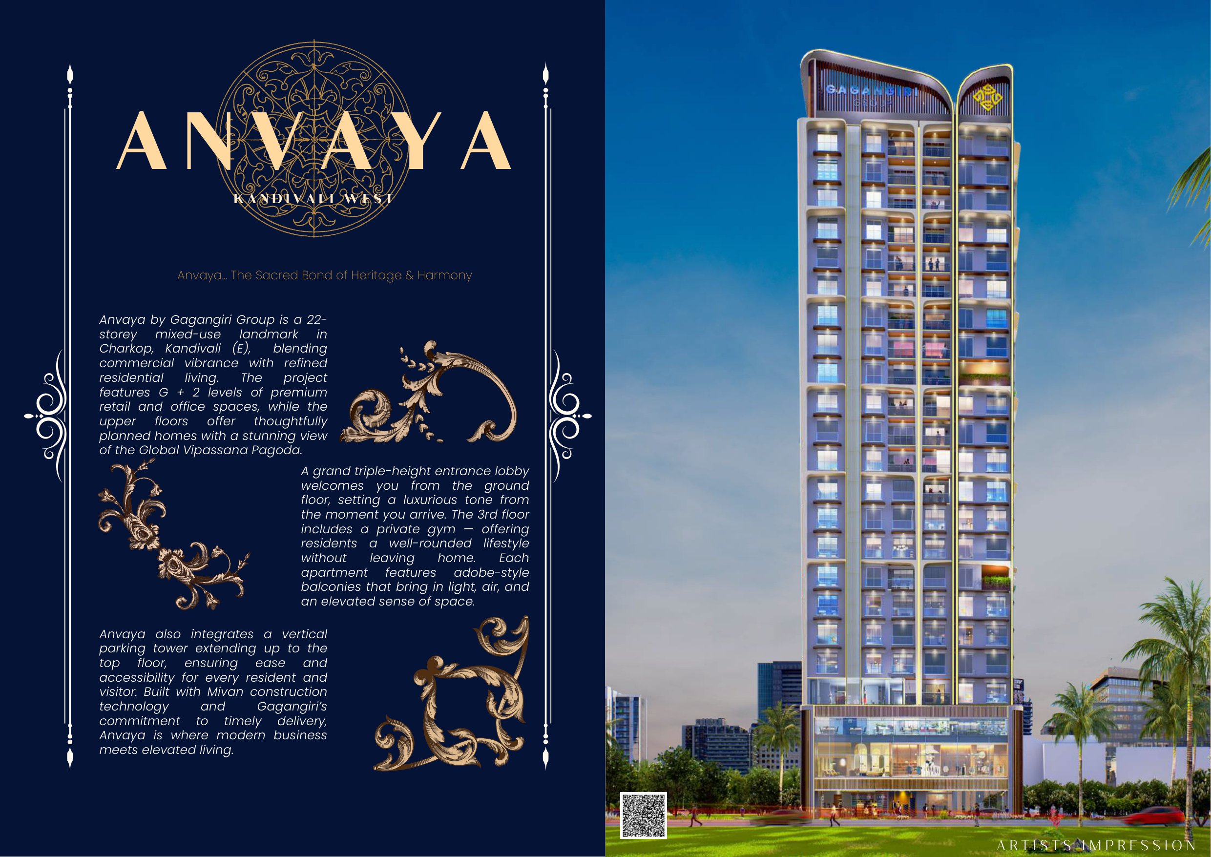 Gagangiri Anvaya in Kandivali West, Mumbai