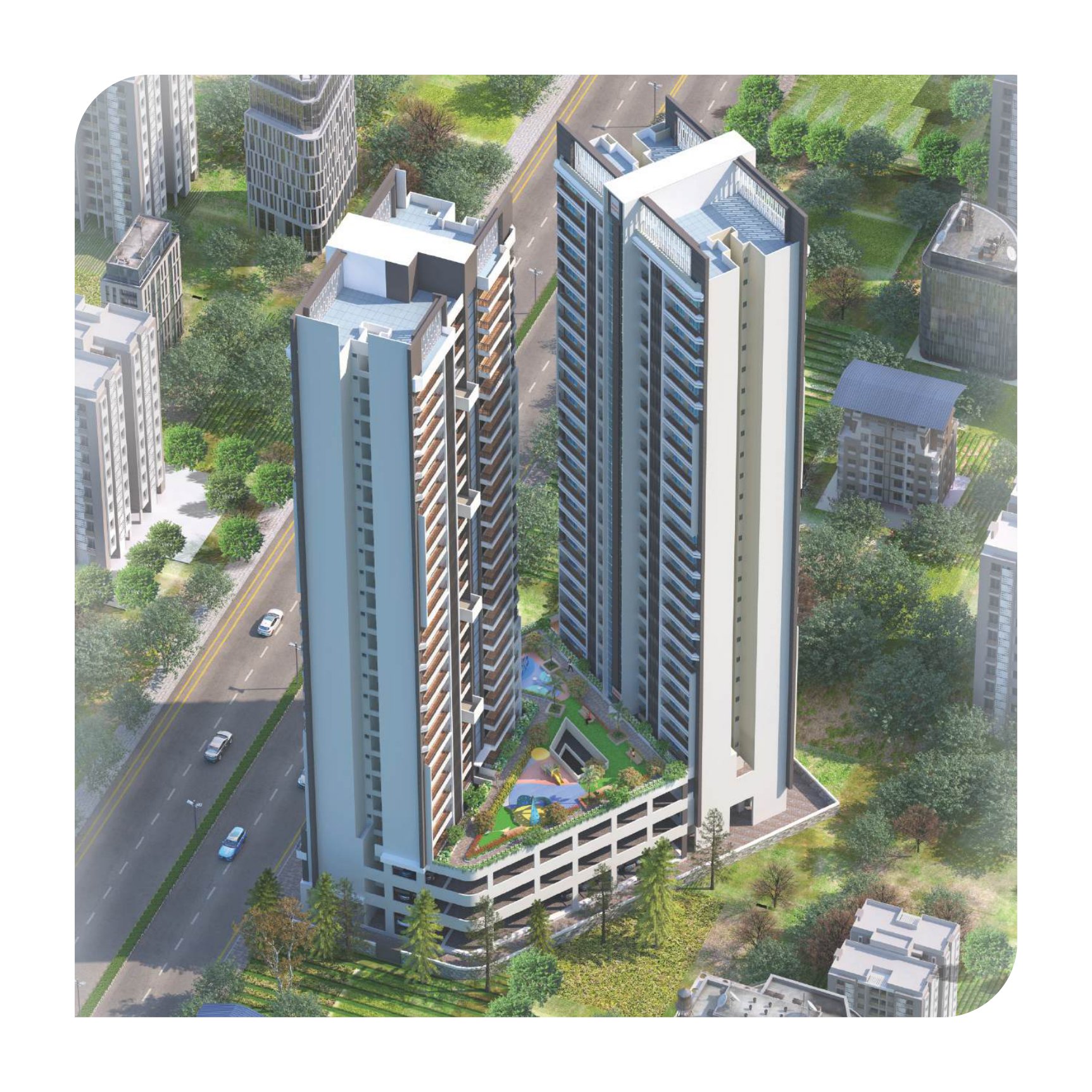 Radha Krishna Tower