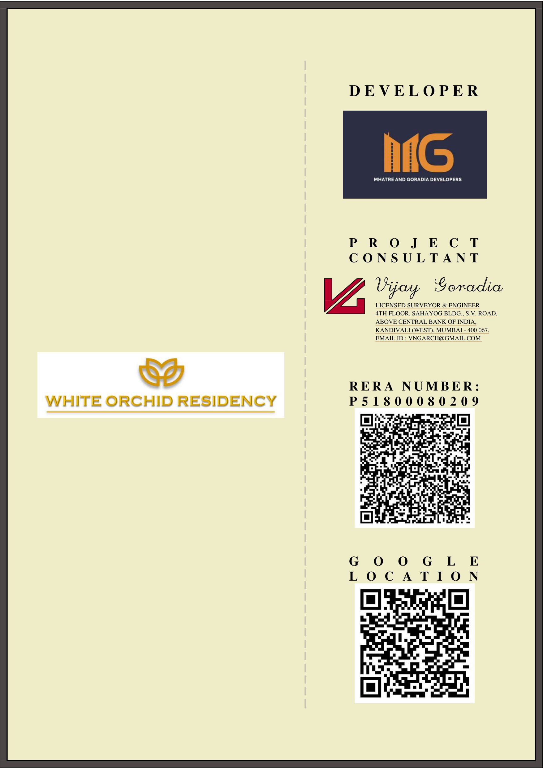 Mhatre and Goradia White Orchid Residency