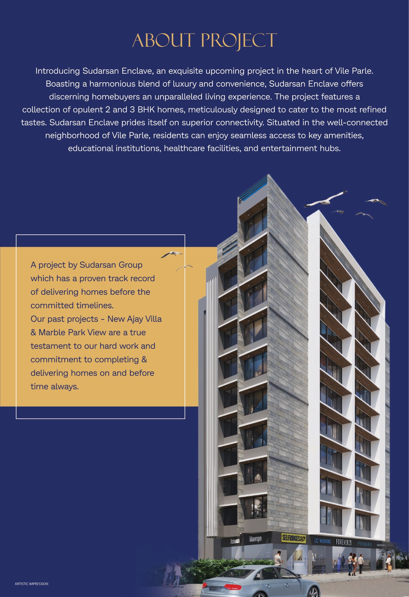 Sudarsan Enclave in Vile Parle West, Mumbai