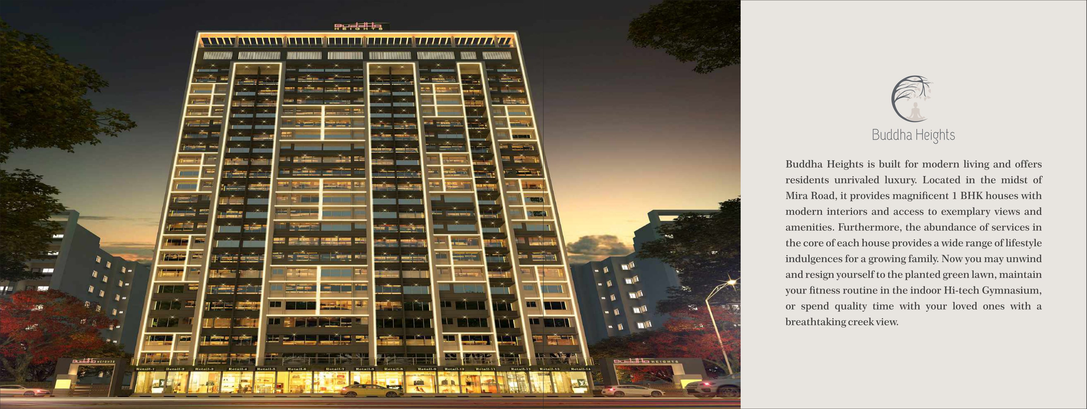 Buddha heights in Mira Road East, Mumbai