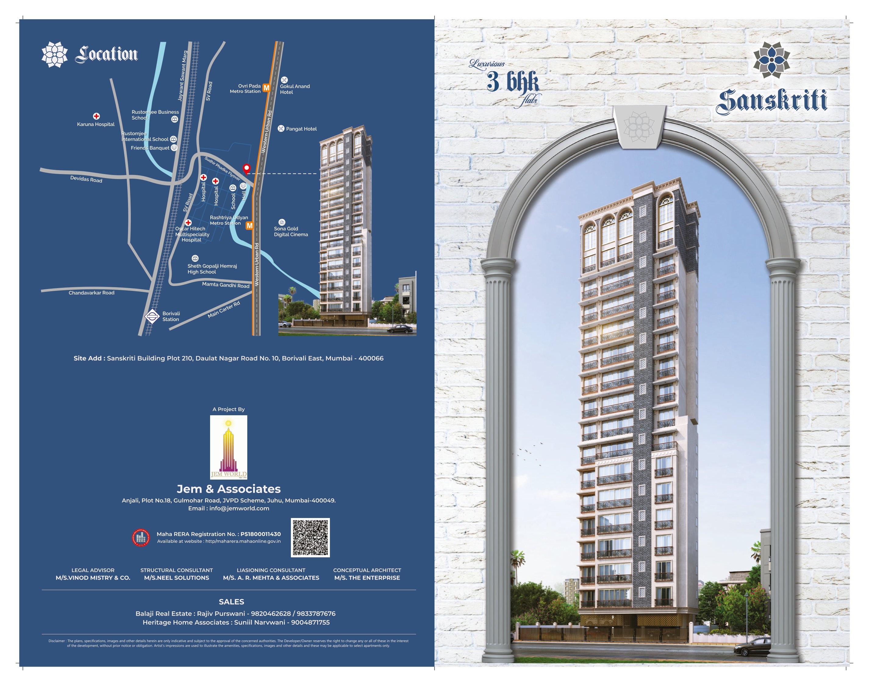 JEM Sanskriti in Borivali East, Mumbai