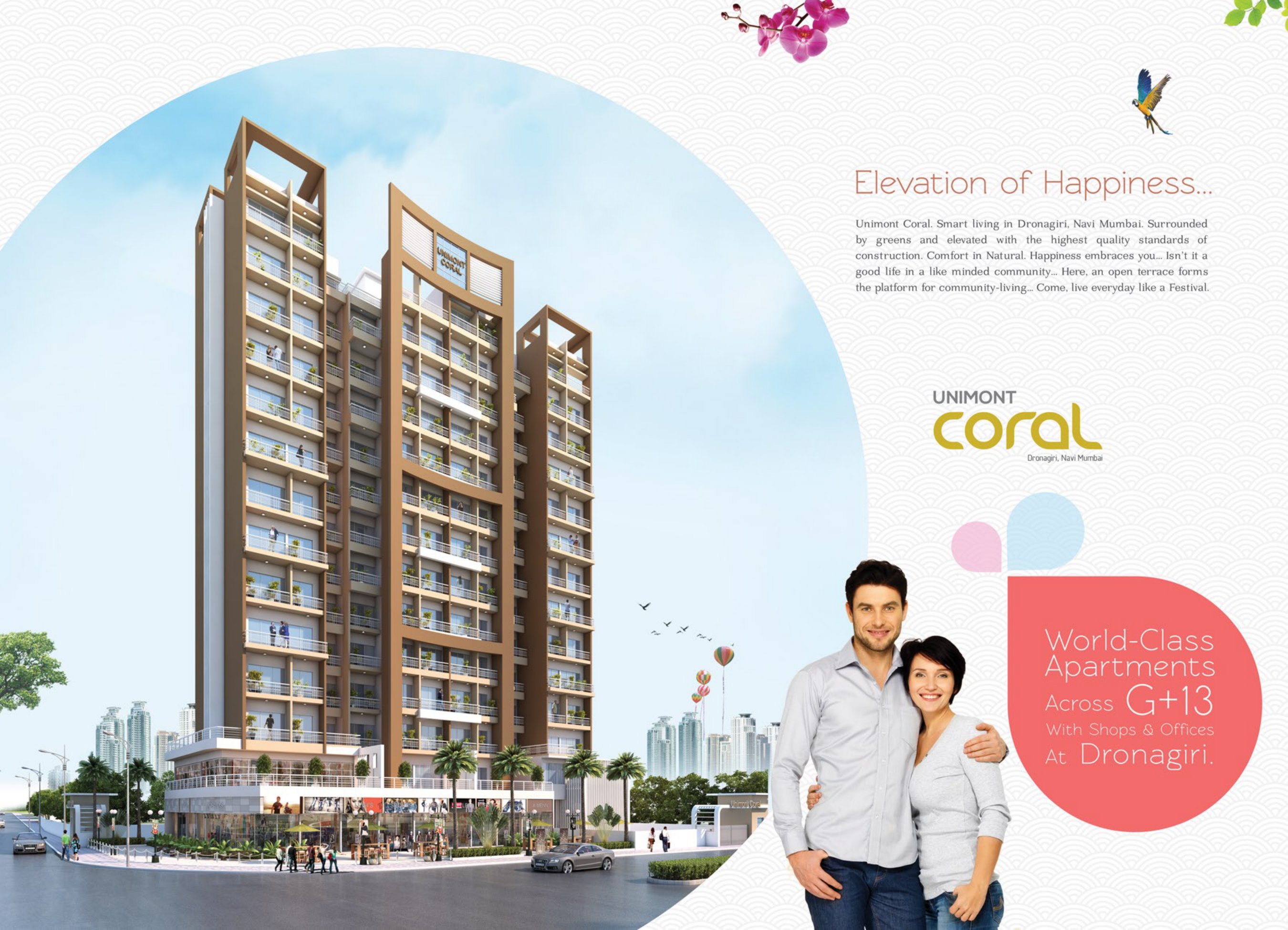 Unimont Coral in Thane West, Thane