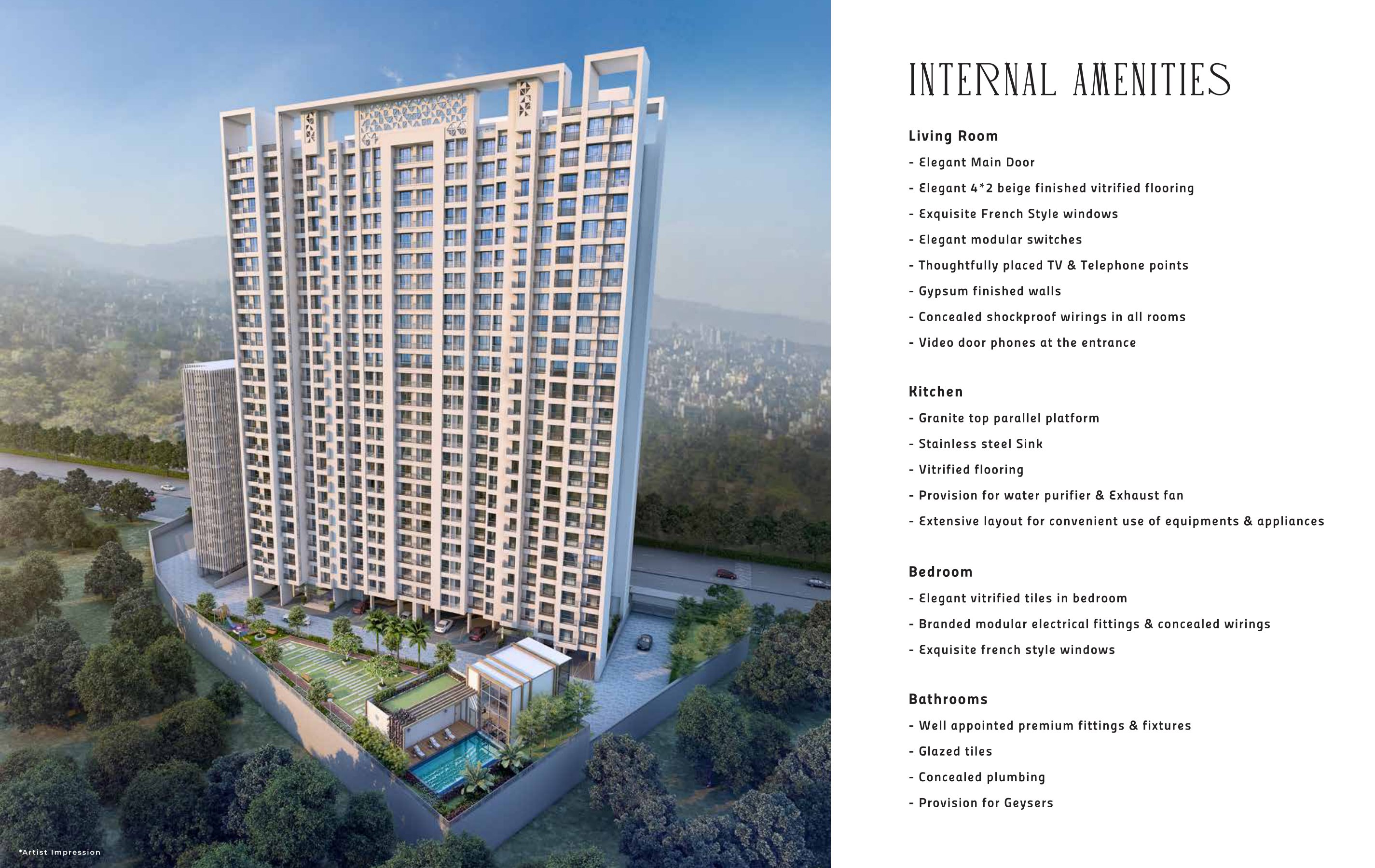 Dhamji Shamji Shah Mahavir Square in Thane West, Thane