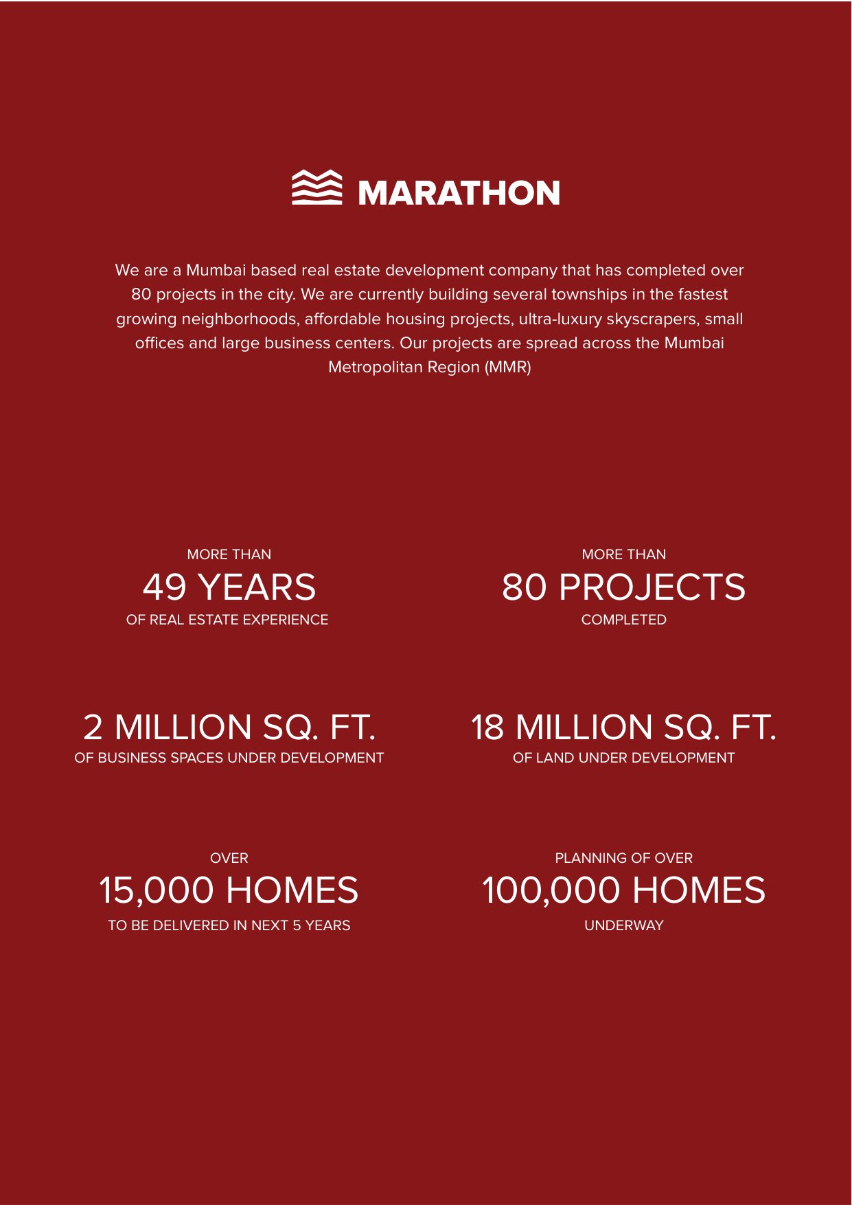 Marathon NeoHomes