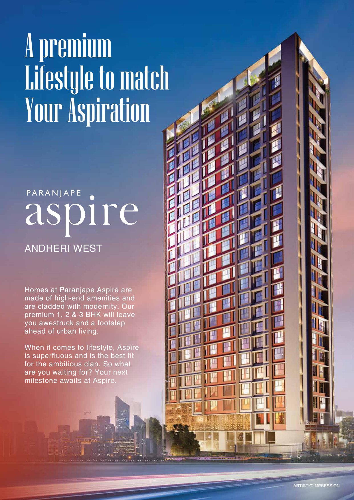 Paranjape Aspire in Andheri West, Mumbai