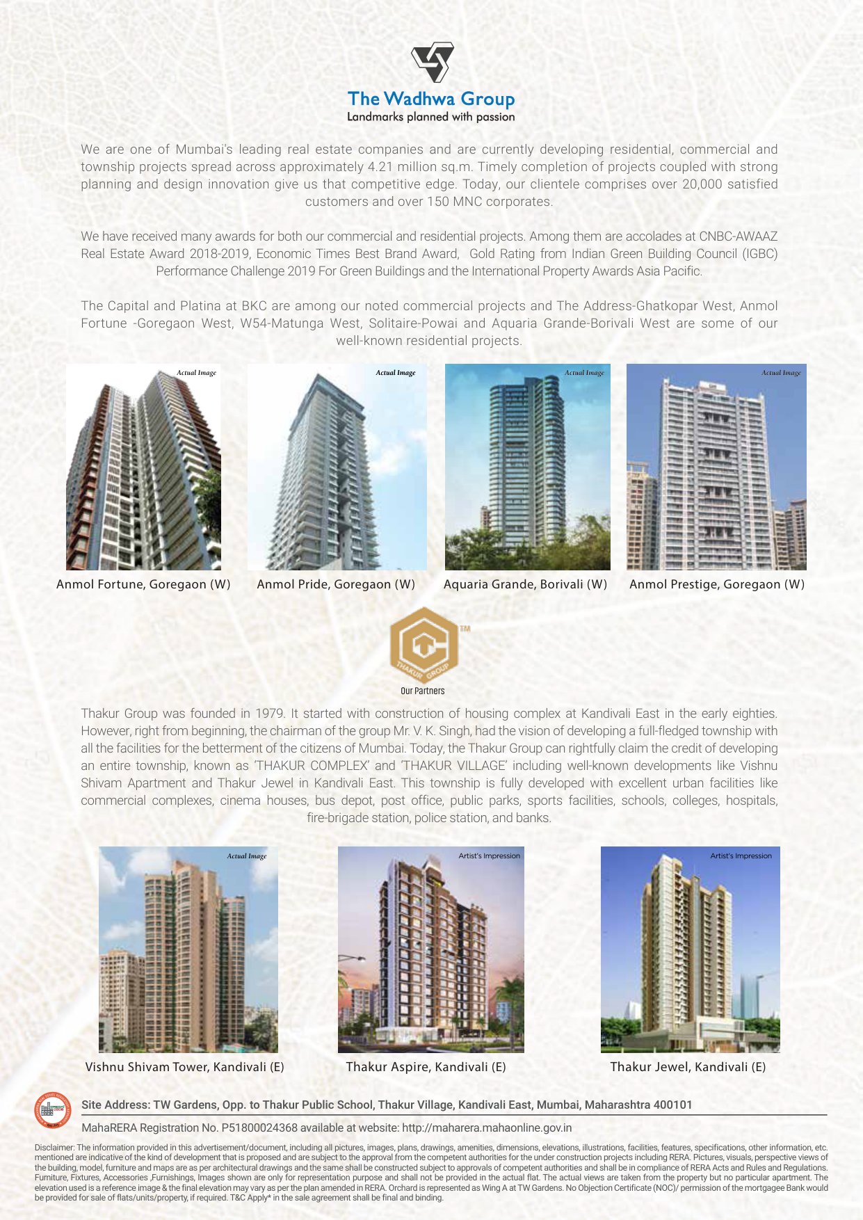 Wadhwa Orchard at TW Gardens