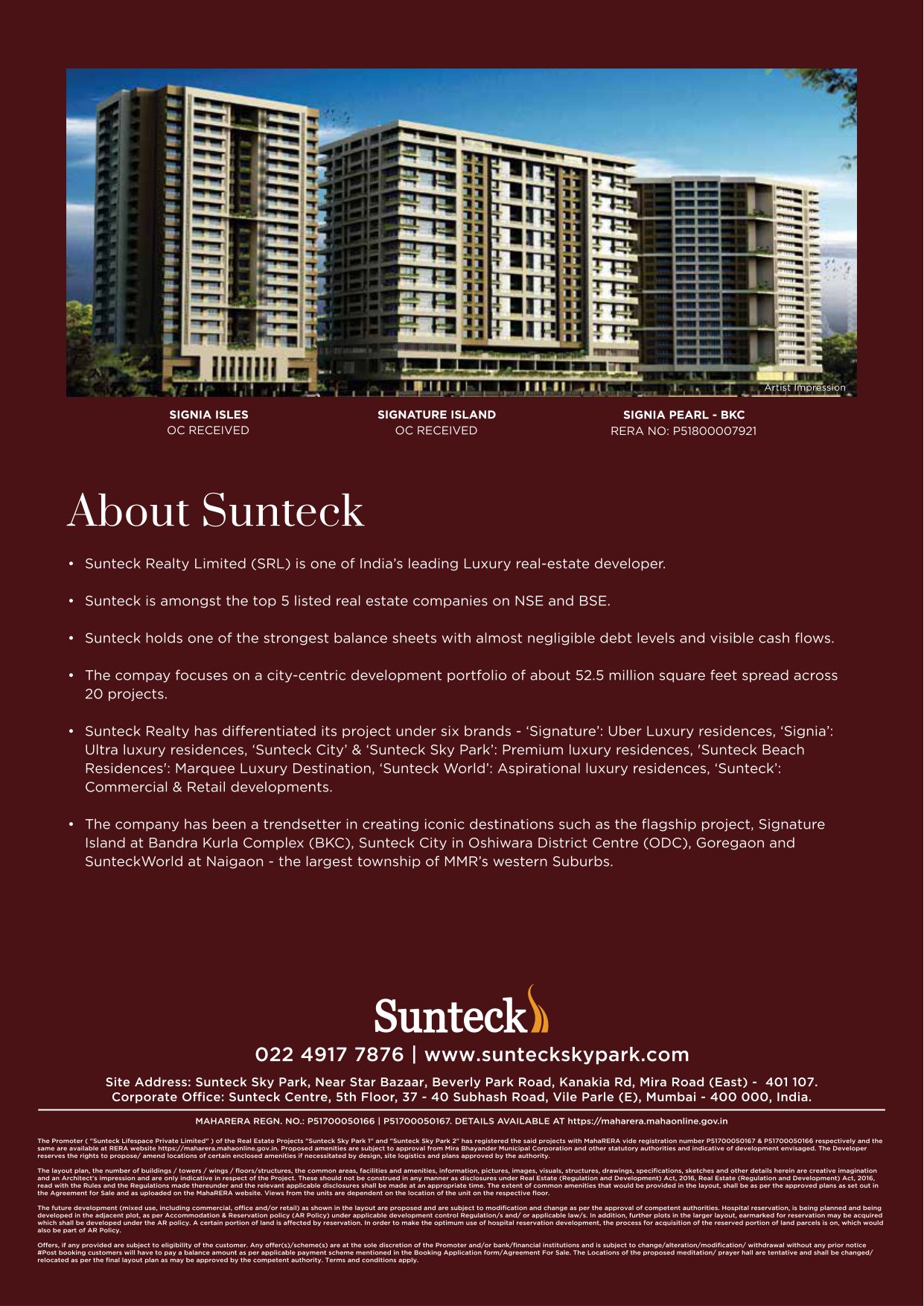 Sunteck Sky Park